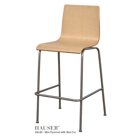 Perch IV Barstool, Mini Pyramid IV with Slot Cut