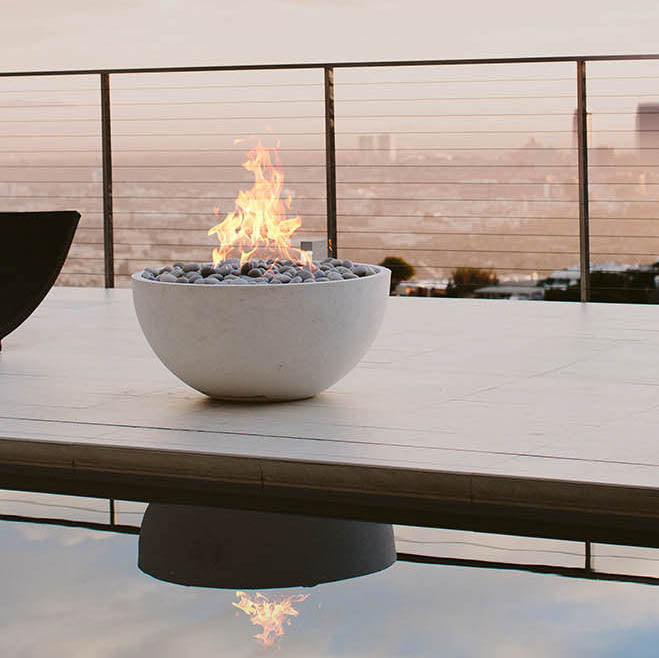 Garden Bowl Firepit - Hauser Contract