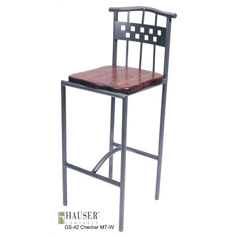 Checker Barstool