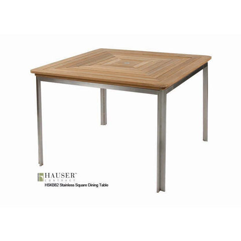 42" Square Dining Table