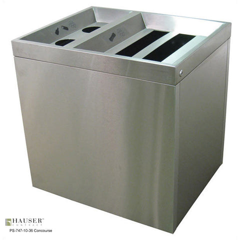 Concourse Waste/Recycle Receptacle