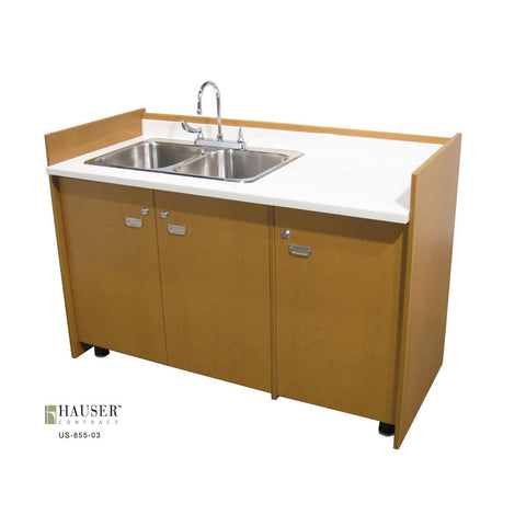 Double Sink Wash Station