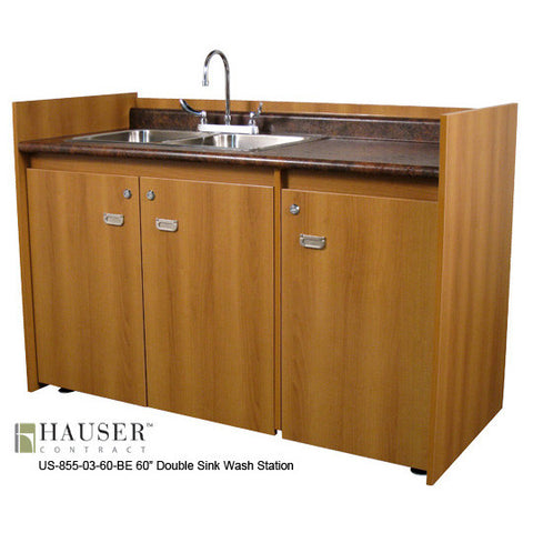 Double Sink Wash Station