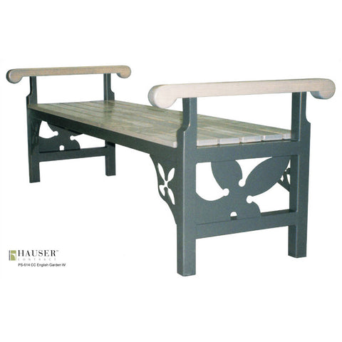 English Garden Backless Bench