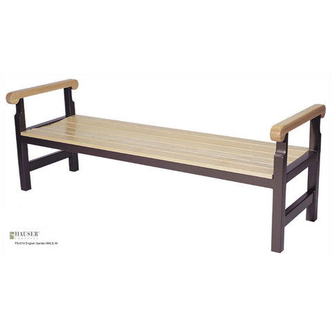 English Garden Backless Bench