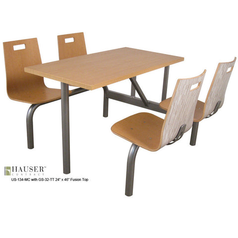 Four Seater Cantilever Cluster Unit