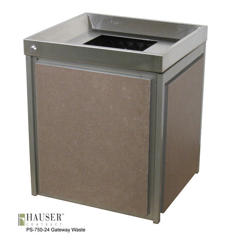 Gateway Waste/Recycle Receptacle
