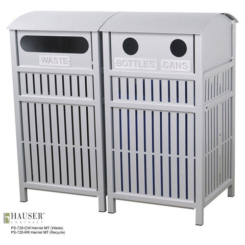 Hamlet Covered Waste Receptacle