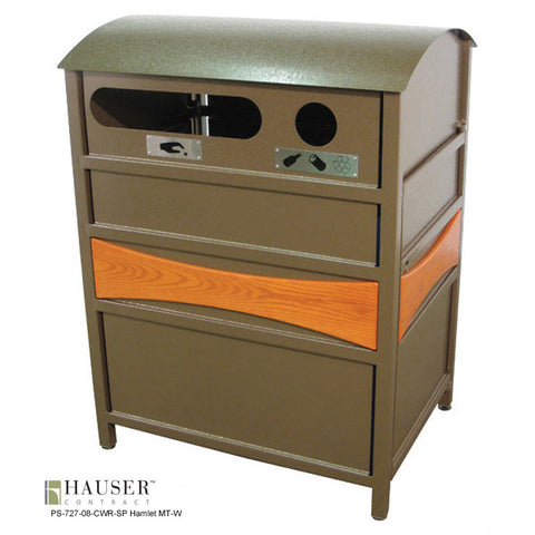 Hamlet Waste/Recycle Receptacle