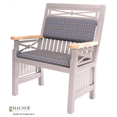 Hi-Back New England Bench