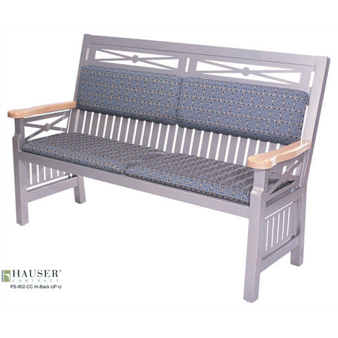 Hi-Back New England Bench