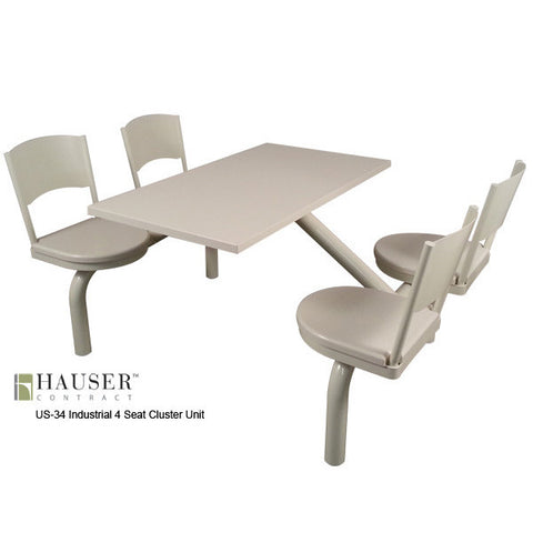 Industrial 4 Seater Cluster Unit