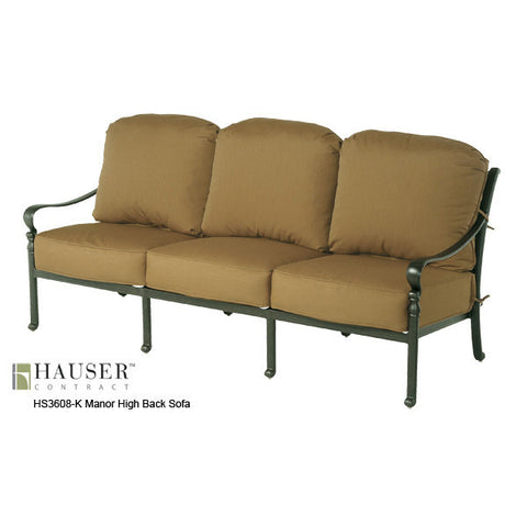 Manor High Back Sofa