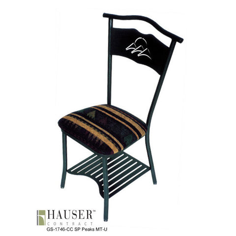 Peaks Side Chair with Custom Cutout