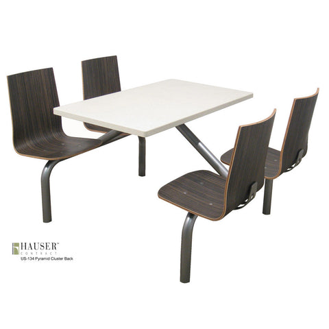 Pyramid Shell Cluster Seating