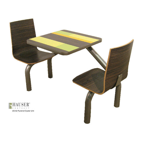 Pyramid Shell Cluster Seating