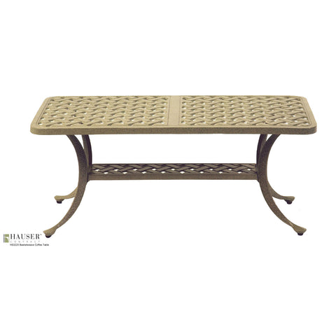 Basketweave Coffee Table