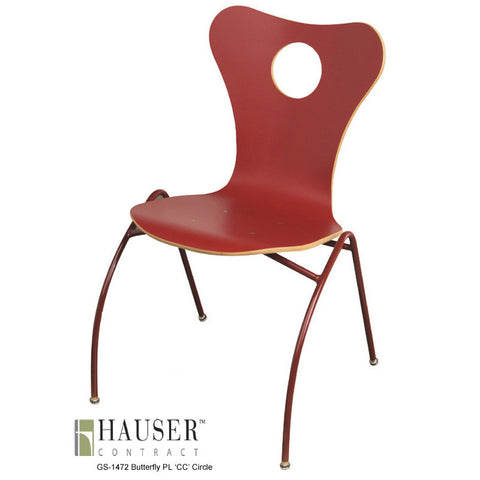 Studio IV Side Chair, Butterfly IV with Circle Cut