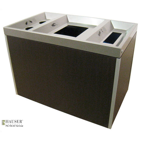 Terminal Waste/Recycle Receptacle
