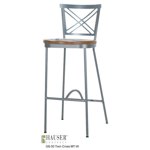 Twin Cross Barstool