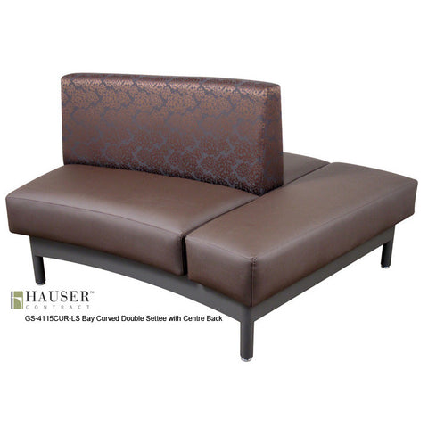 Bay Curved Double Settee