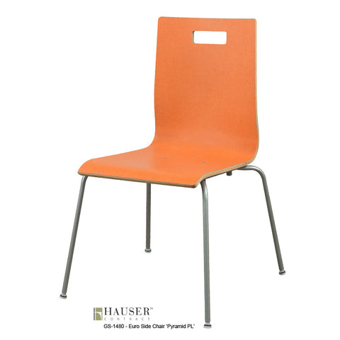 Euro IV Side Chair, Pyramid IV with Slot Cut