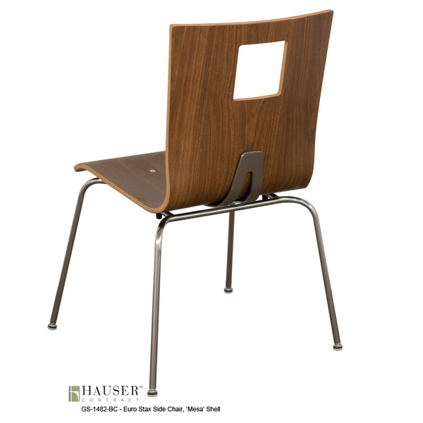 Euro IV Side Chair, Mesa IV with Square Cut