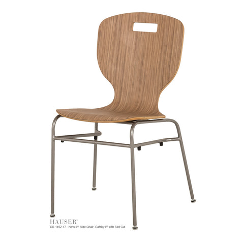 Nova IV Side Chair, Gatsby IV with Slot Cut