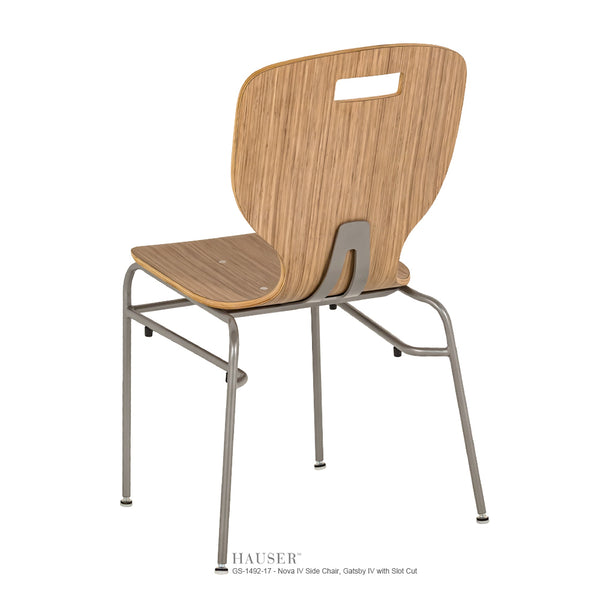 Nova IV Side Chair, Gatsby IV with Slot Cut