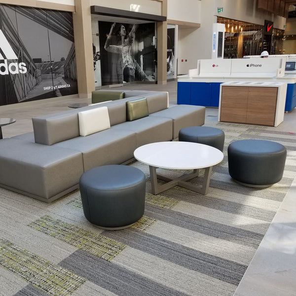 18" Chill Upholstered Ottoman