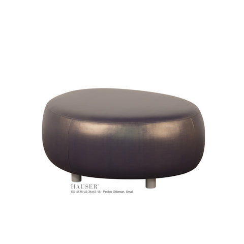 Pebble Upholstered Ottoman, Small