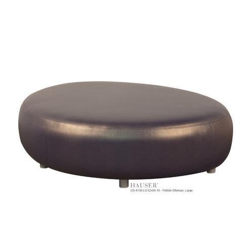 Pebble Upholstered Ottoman, Large