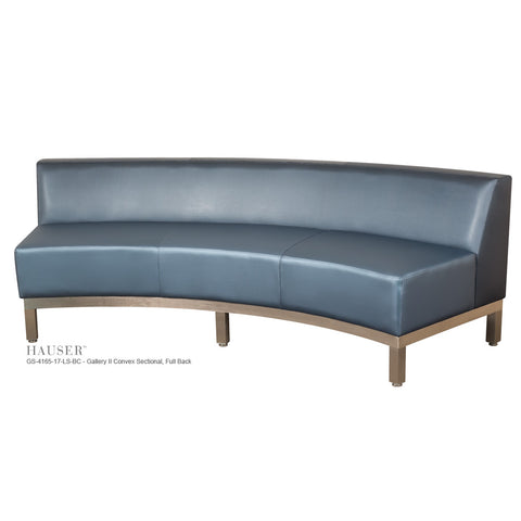 Gallery II Concave Sofa with Full Back