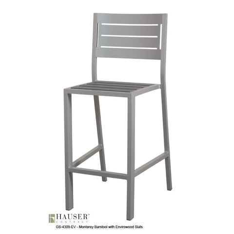 Monterey II Barstool with Envirowood Slats