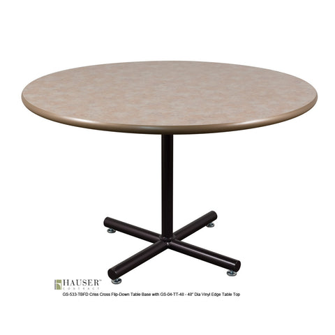 Criss Cross Flip-Down Base