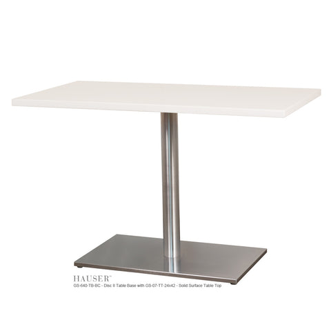 Disc II Rectangular Base