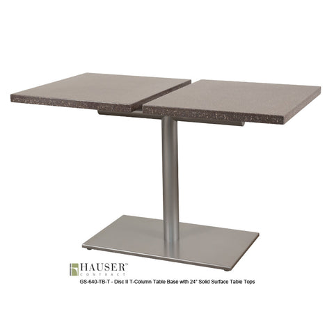 Disc II T-Column Base