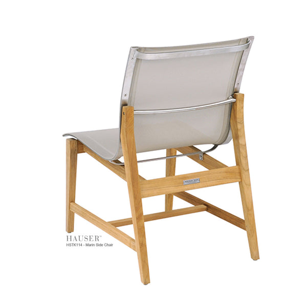 Marin Teak Side Chair