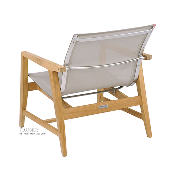 Marin Teak Club Chair