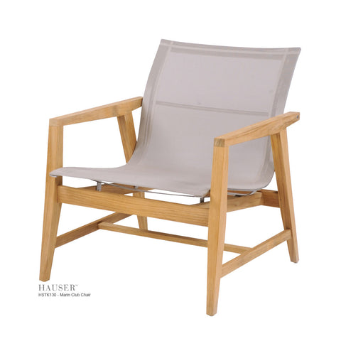 Marin Teak Club Chair