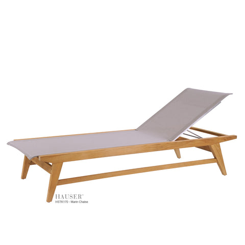 Marin Teak Chaise