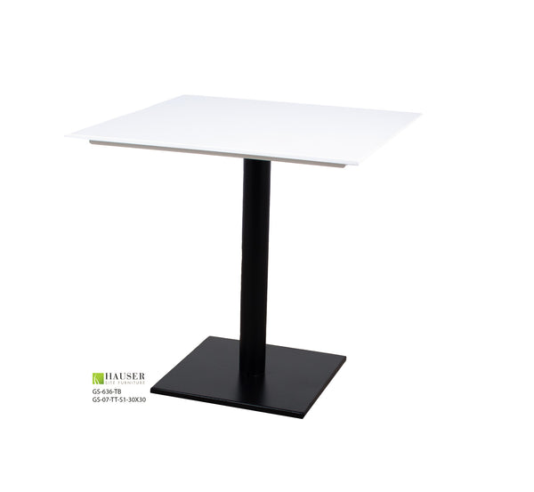 Square Disc Base II - White Top