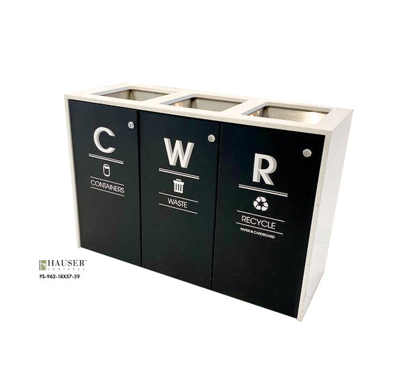 Lobby II Waste/Recycle Receptacle