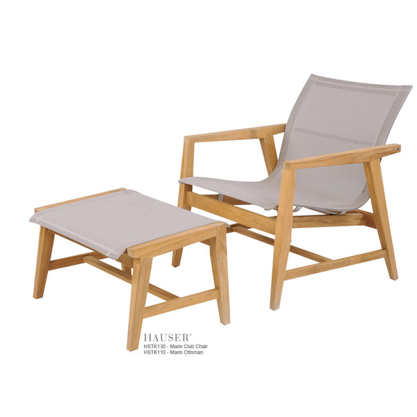 Marin Teak Club Chair