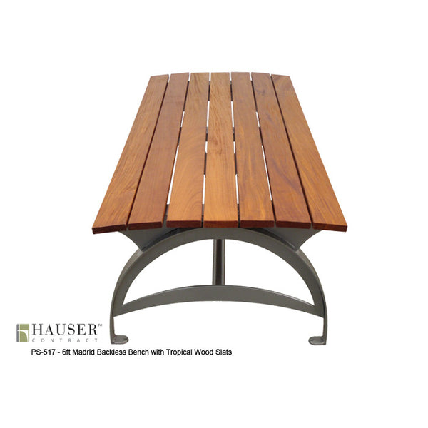 Madrid Backless Bench