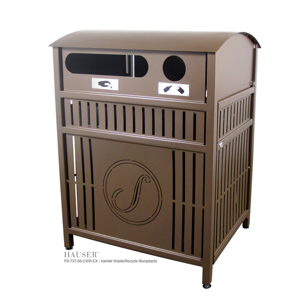 Hamlet Waste/Recycle Receptacle