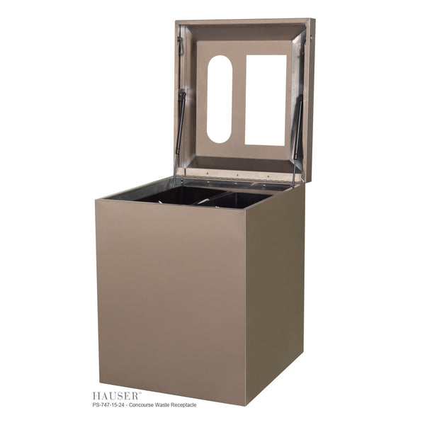 Concourse Waste/Recycle Receptacle