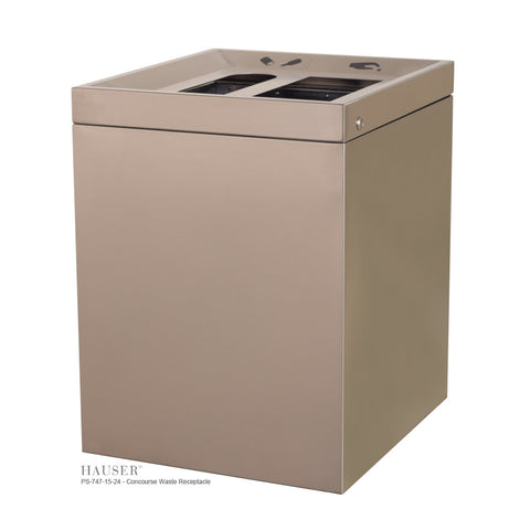 Concourse Waste/Recycle Receptacle