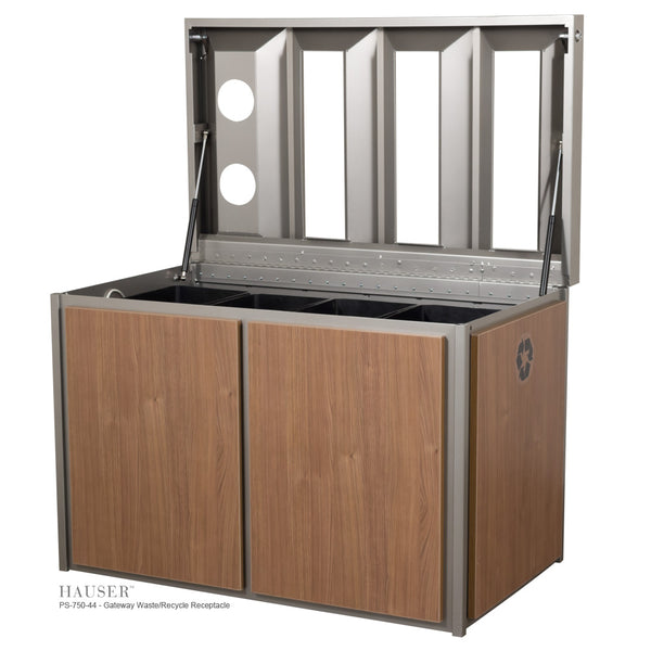 Gateway Waste/Recycle Receptacle