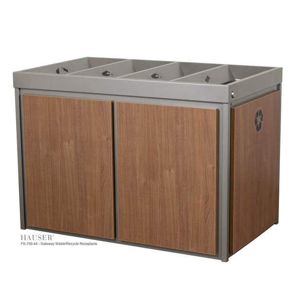 Gateway Waste/Recycle Receptacle